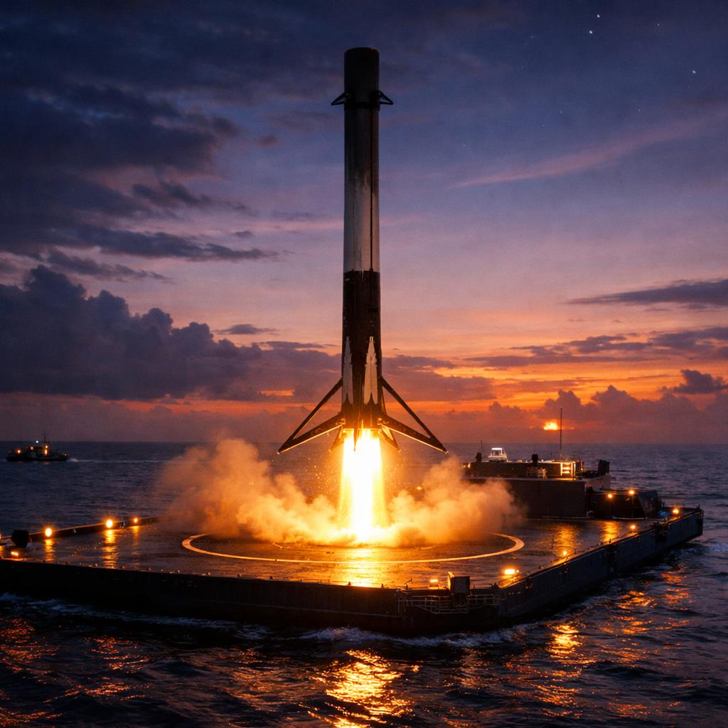 SpaceX : le booster B1097 signe son 12e vol, la réutilisation en marche