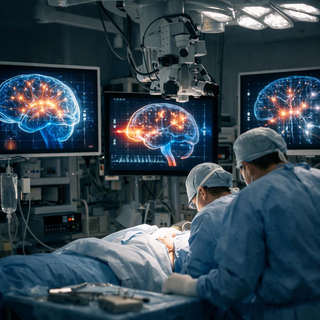 Première mondiale : une tumeur au cerveau retirée avec l'aide d'une IA en temps réel