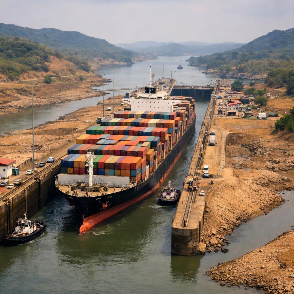 Canal de Panama : pourquoi la sécheresse liée à El Nino force à réduire le trafic en 2026