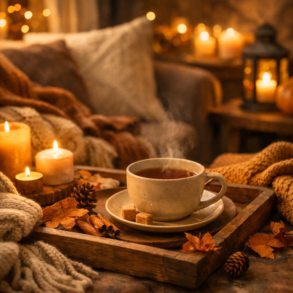 Cocooning d'automne : un intérieur chaleureux pas cher