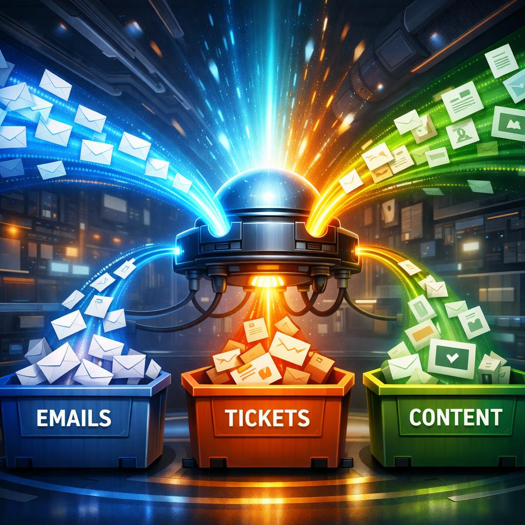 Jev : modération, routage, scoring et tri d'emails