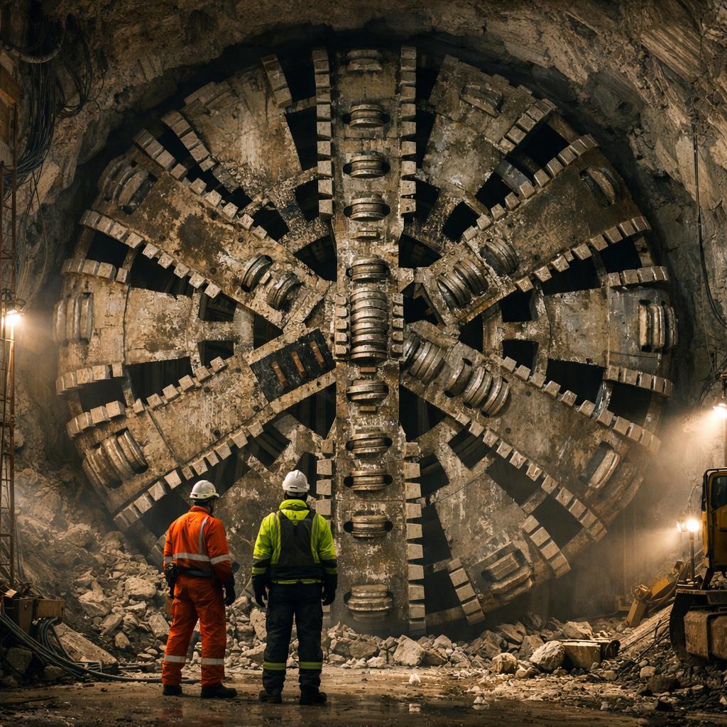 Grand Paris Express : un tunnelier de 2 000 tonnes remis à neuf plutôt que fabriqué, la belle idée d'économie circulaire