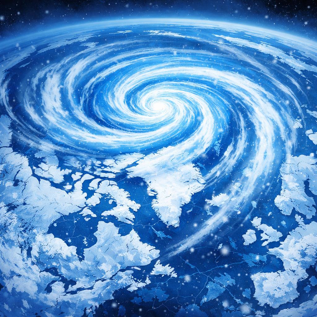 Vortex polaire : définition, rôle et impact sur l'hiver