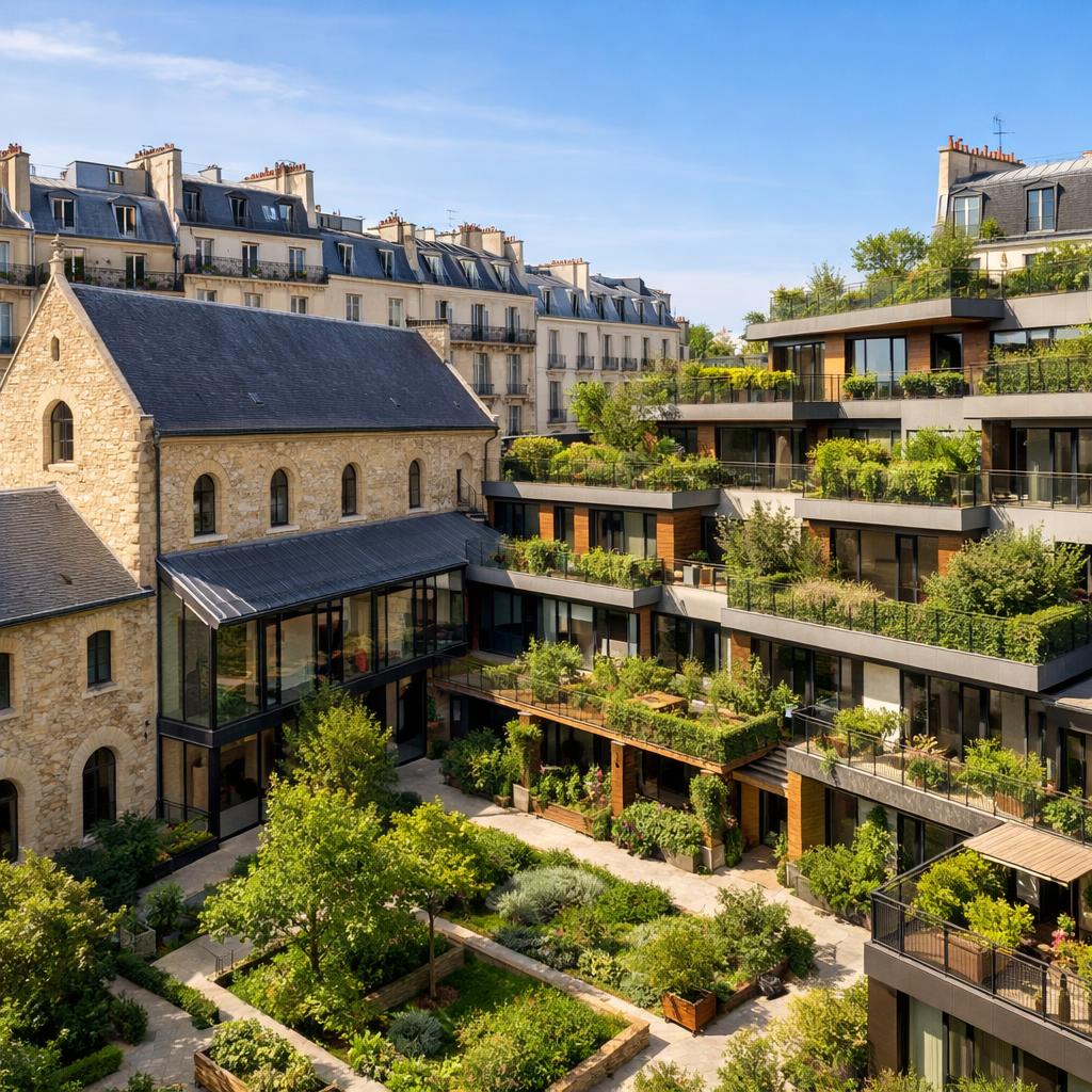 Paris : l'ancien hôpital Saint-Vincent-de-Paul devient un écoquartier dans le 14e