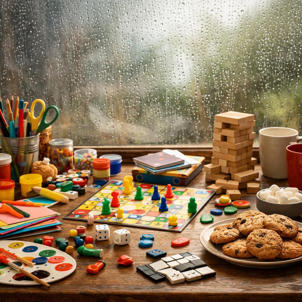 Jour de pluie : 20 idées d'activités avec les enfants