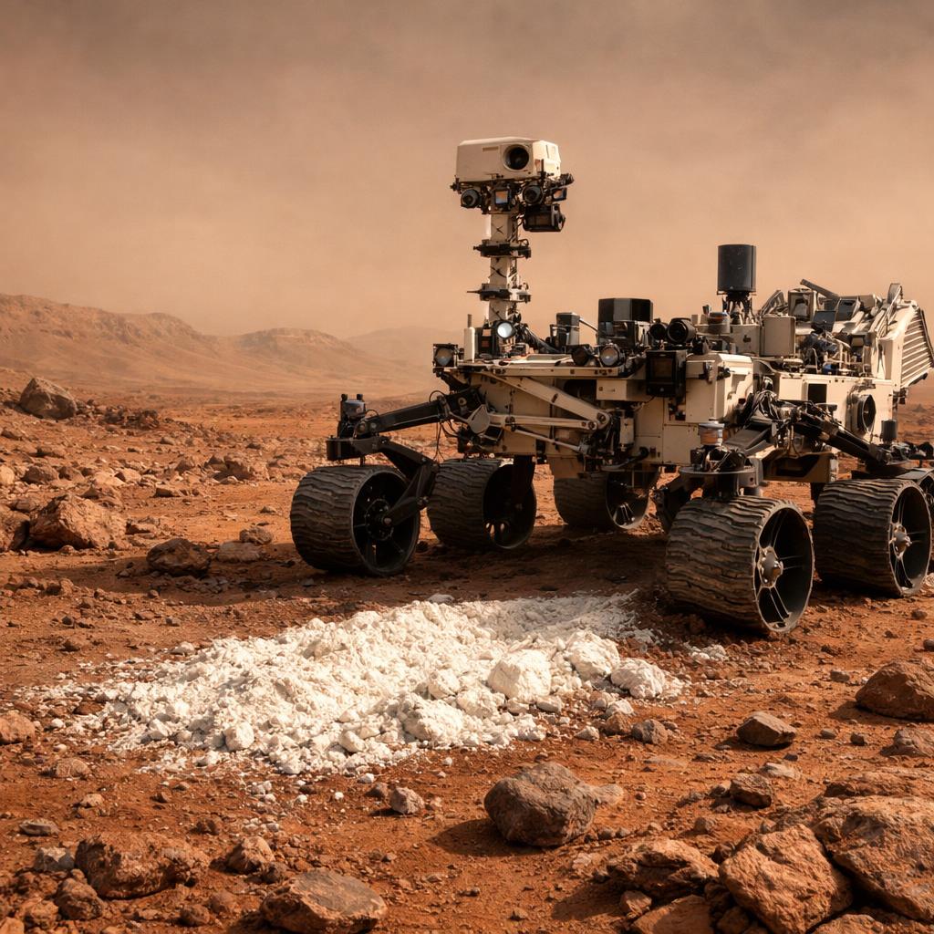 Mars : quand une roue cassée du rover Spirit a déterré l'un des plus beaux indices d'eau chaude